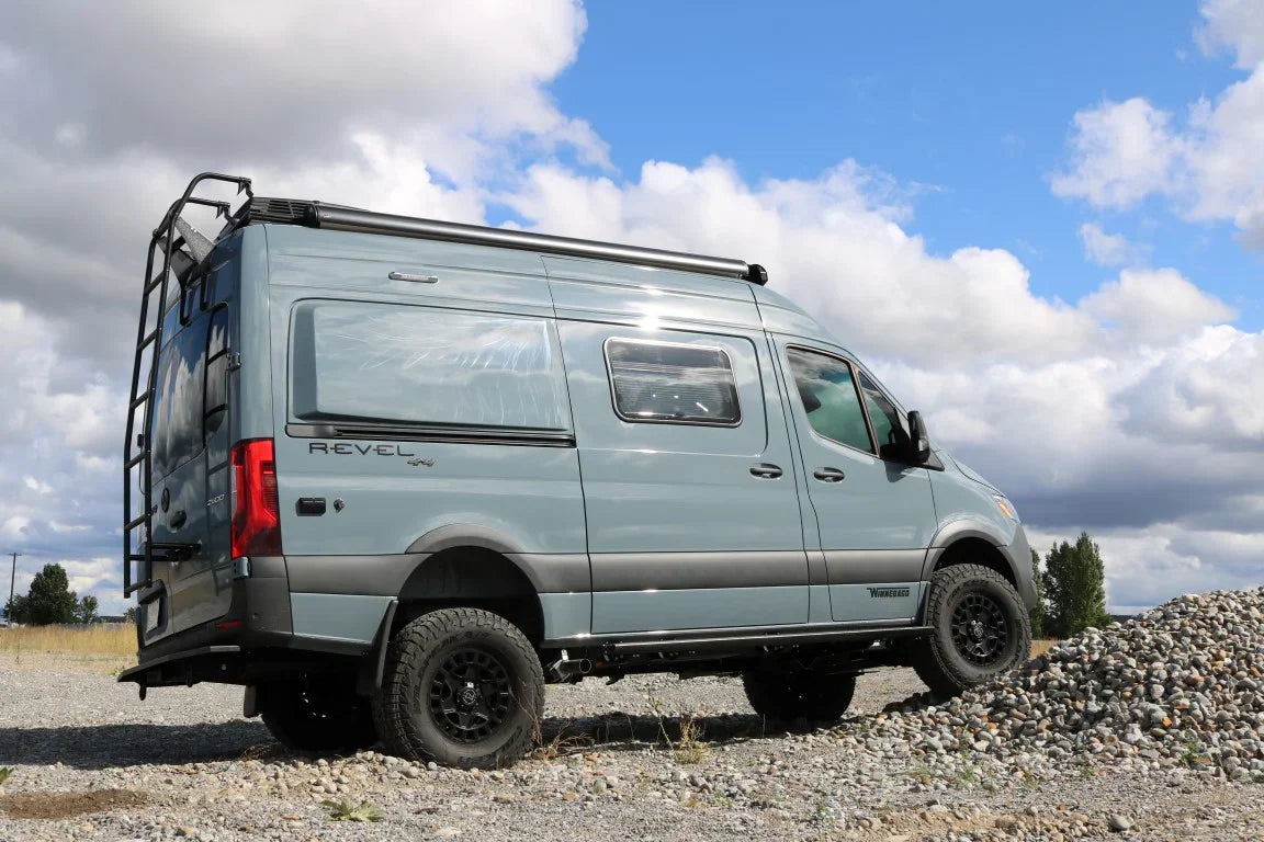 Van Compass 2019+ Mercedes Sprinter Big Tire Mudflap Relocation Kit