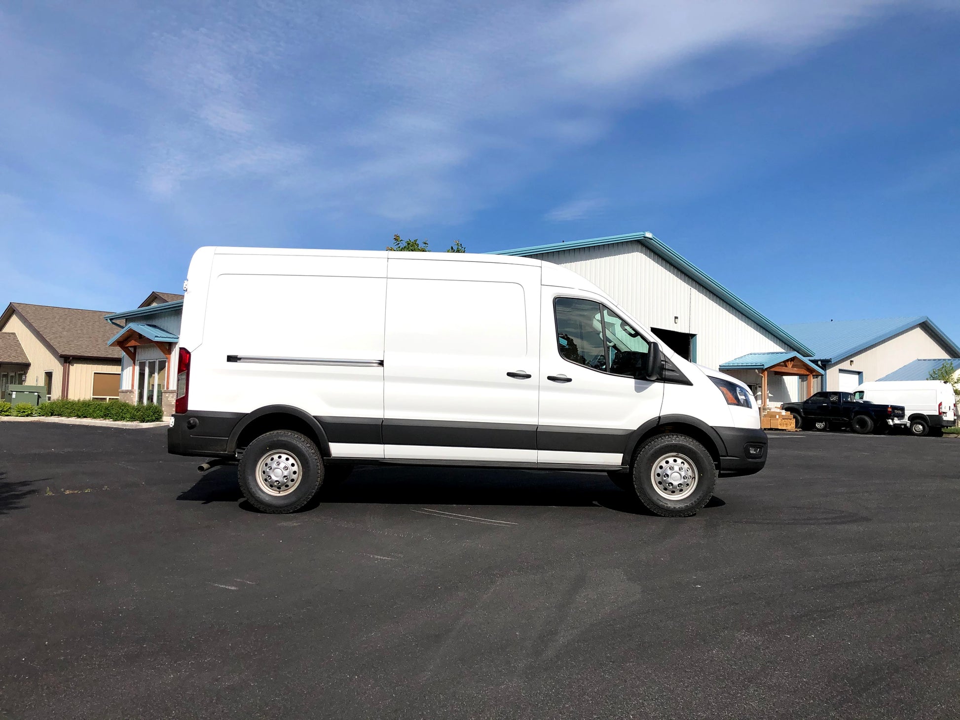 Van Compass 2015+ Ford Transit Topo 2.0 Front and Rear Lift Kit (Single or Dual Rear Wheel)