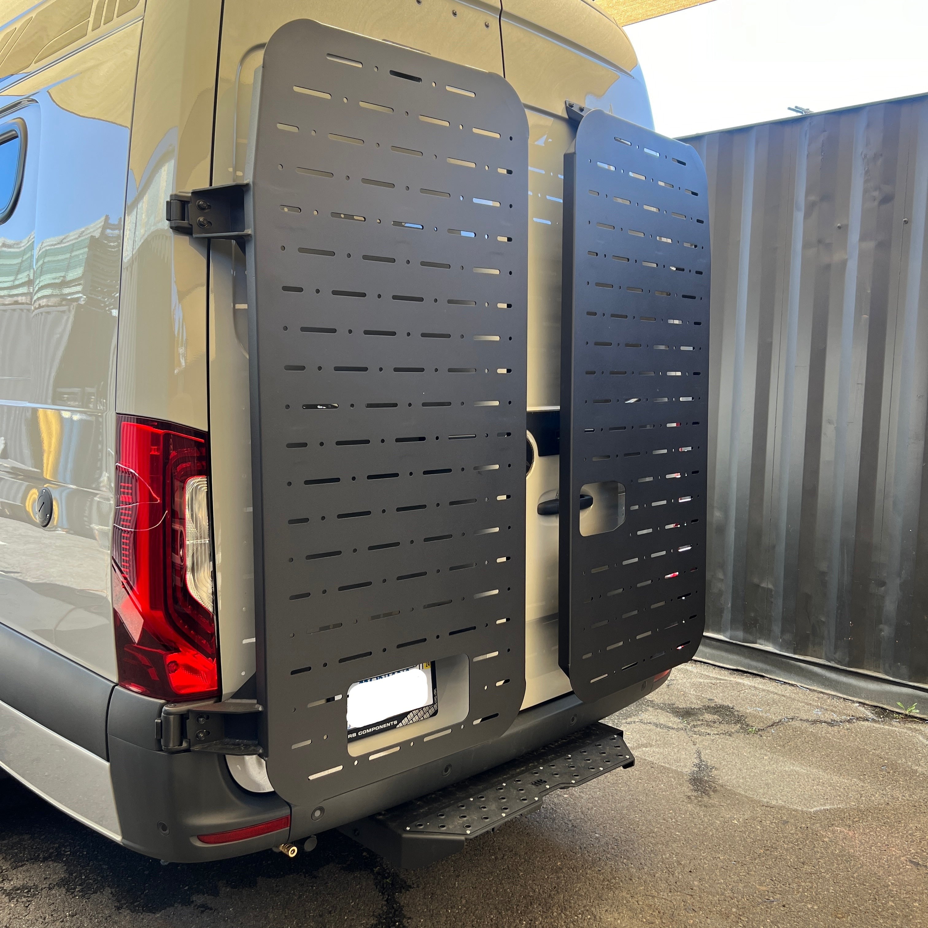 RB Components Rear Door Gear Storage Rack