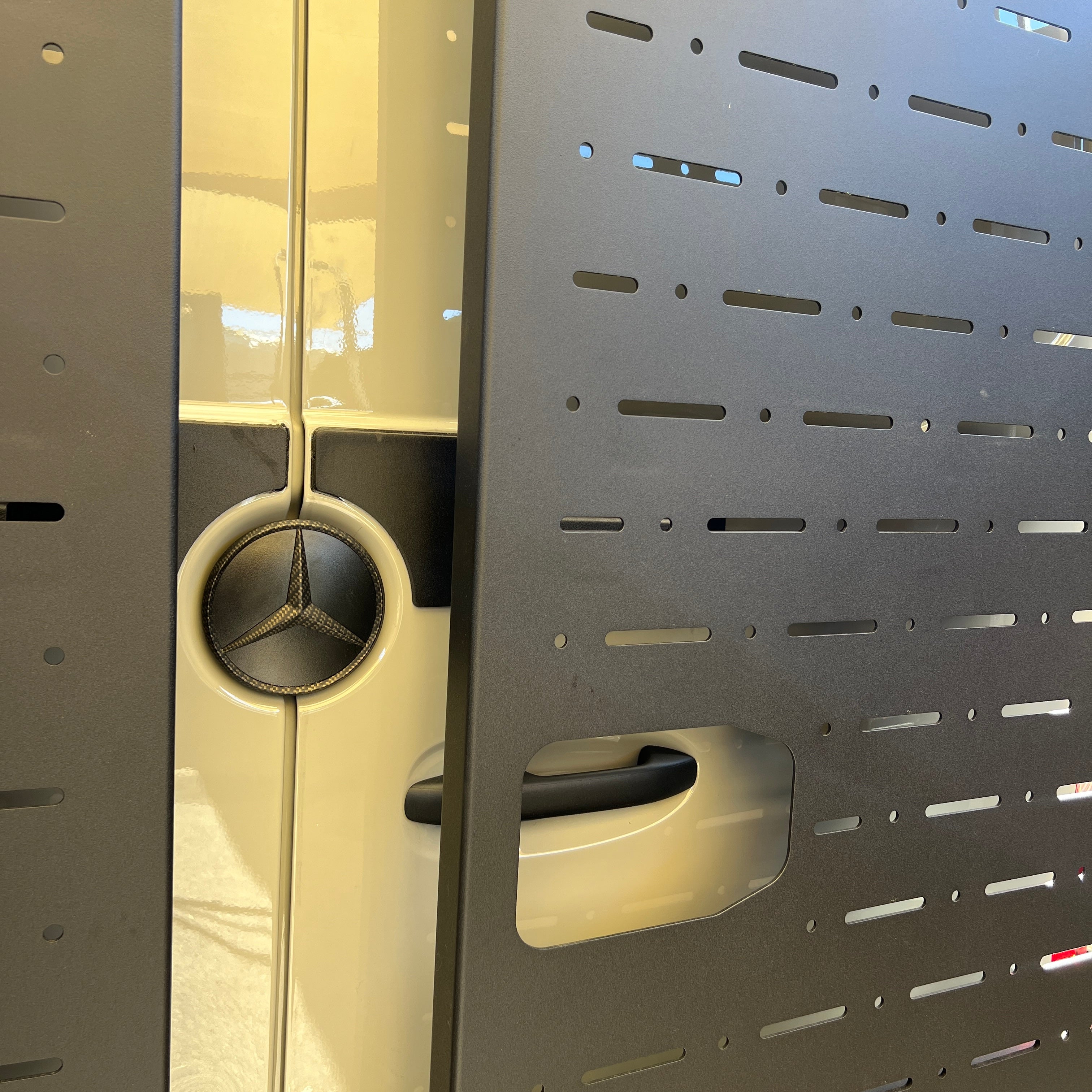 RB Components Rear Door Gear Storage Rack