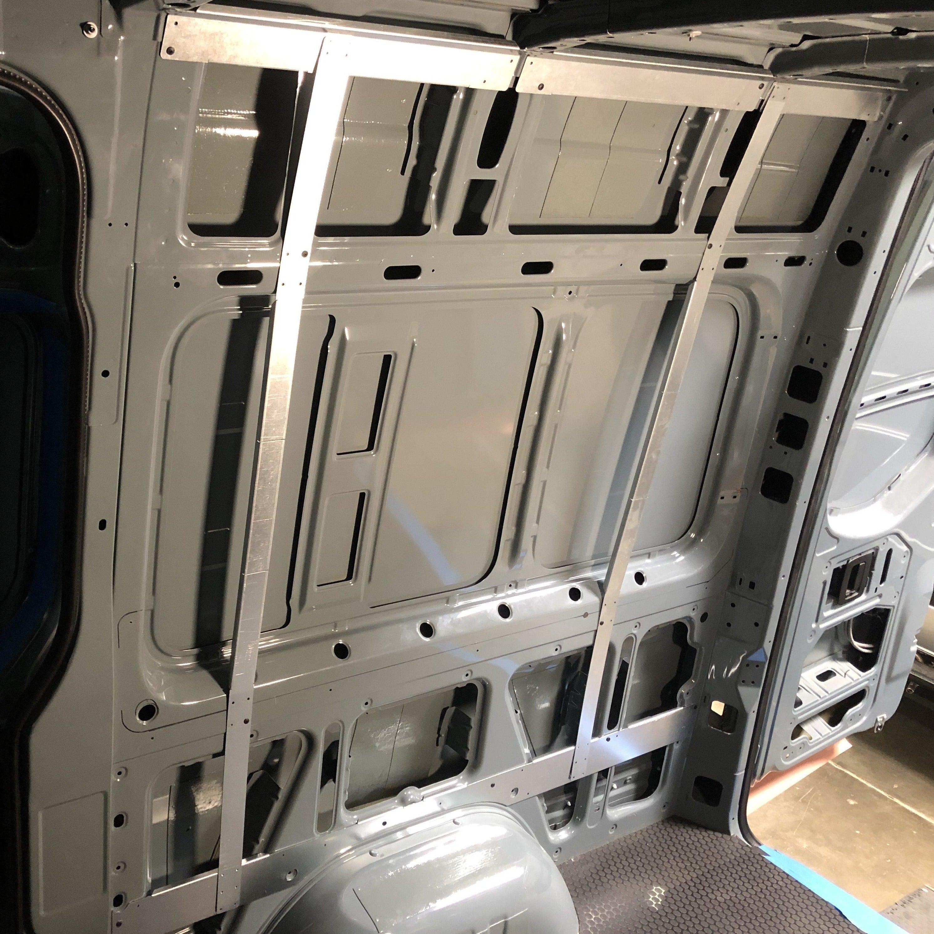 RB Components 2007+ Sprinter Van - Vertical Wall Brace Kit