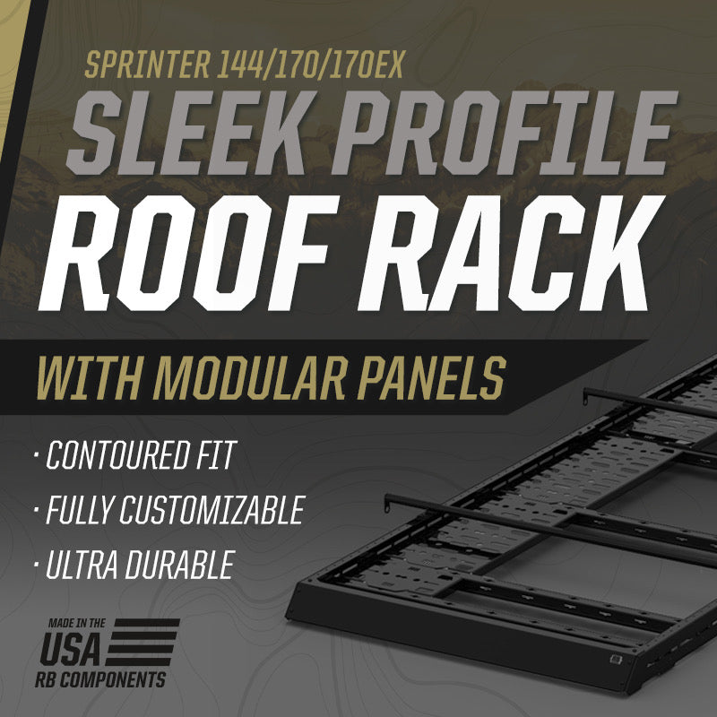 RB Components Sleek Roof Rack 170 - Base