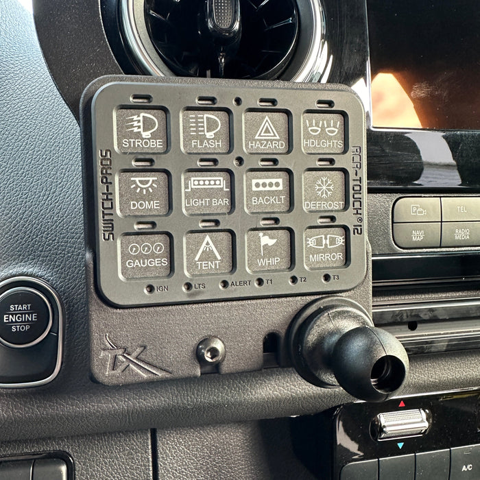 Terra X SWITCH-PROS NAVIDOK MOUNTING PLATE