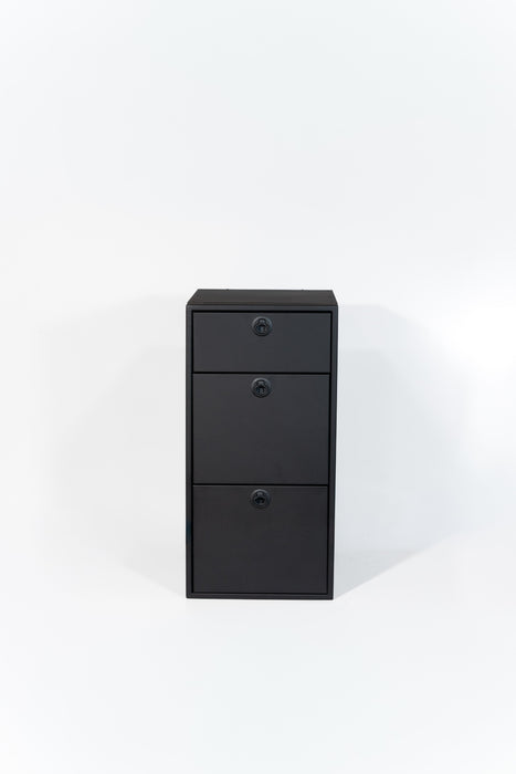 18" Three Drawer Base Cabinet