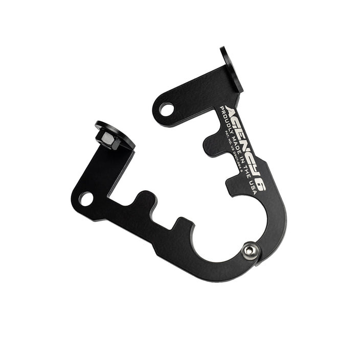 Jack Handle Keeper for Hi-Lift Jacks - (Black Powder Coat)