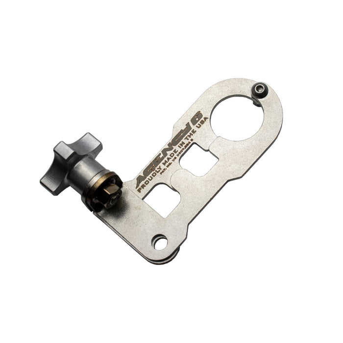 Jack Handle Keeper for Hi-Lift Jacks - Stainless Steel (RAW)