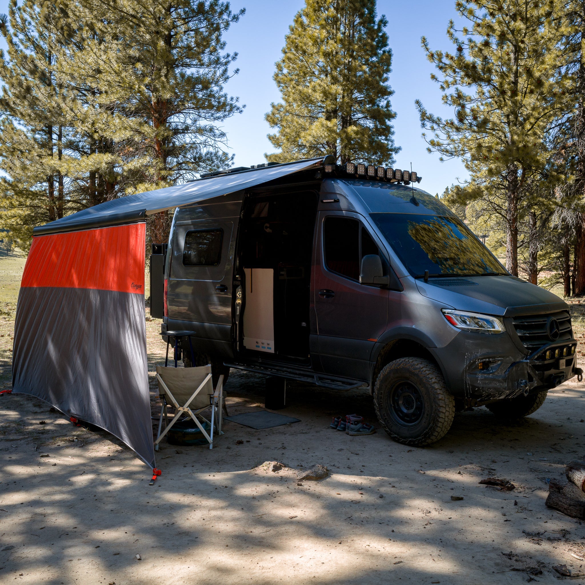 Canyon Adventure Vans Canyon Awning Shade Extension