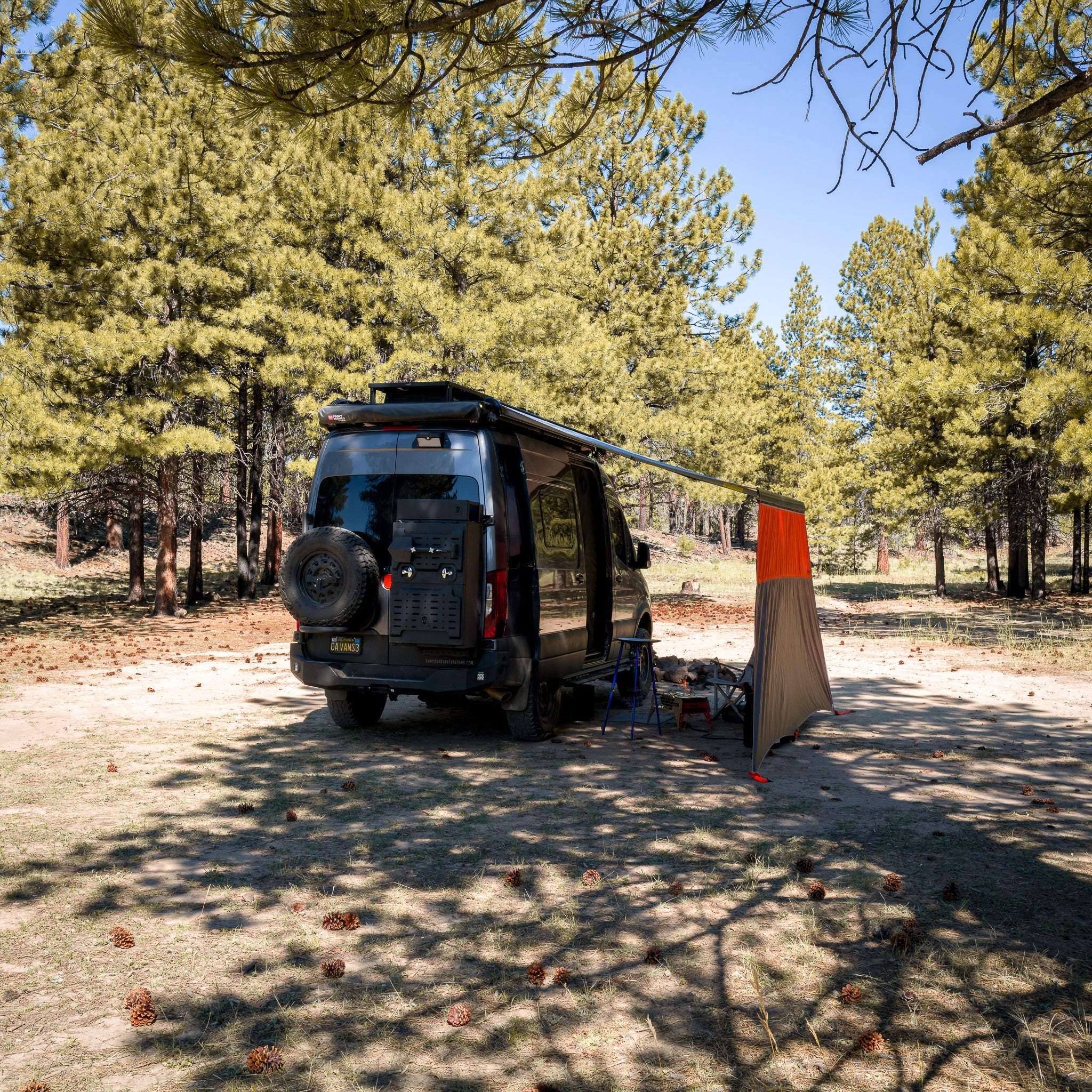 Canyon Adventure Vans Canyon Awning Shade Extension