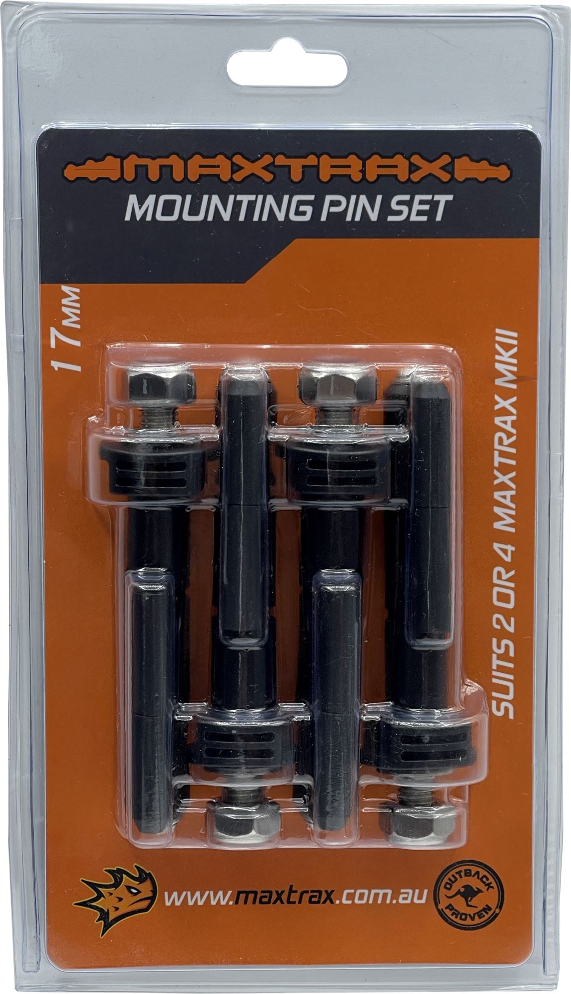 MAXTRAX MKII Mounting Pins
