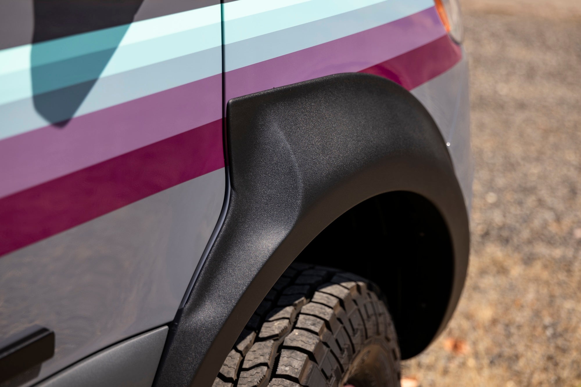 Desert Defender Classic Fender Flares – Rounded Rear Arch, Single Cut Install for 2019–2025 Sprinter