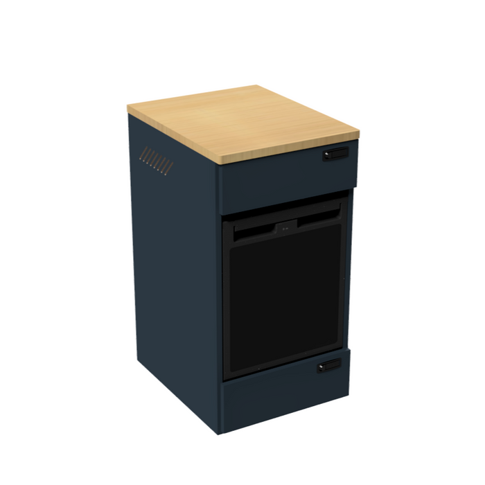 SergSupply Van Kitchen Refrigerator Cabinet
