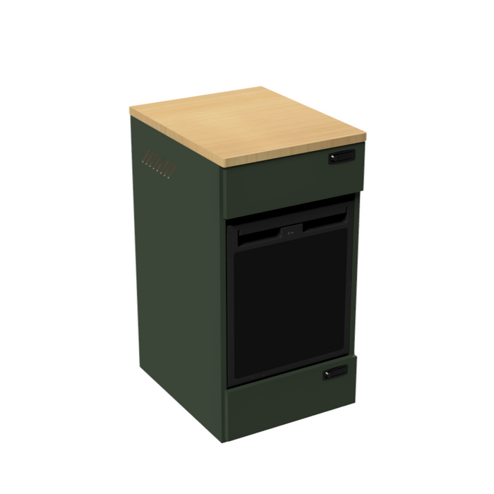 SergSupply Van Kitchen Refrigerator Cabinet