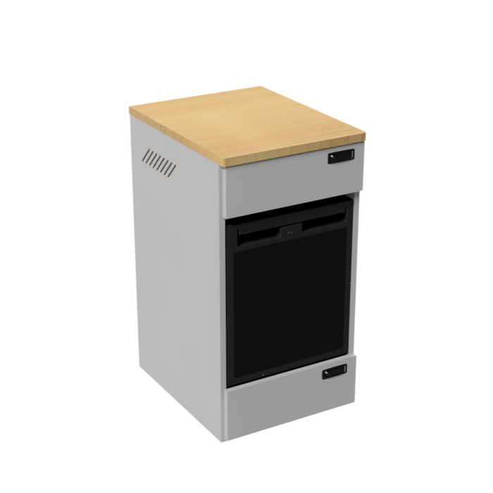 SergSupply Van Kitchen Refrigerator Cabinet