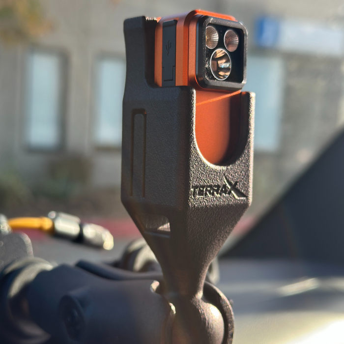 Terra X Olight Oclip Pro Van Light with Navilight Mount – Red & White Cockpit Light for Campers & RVs