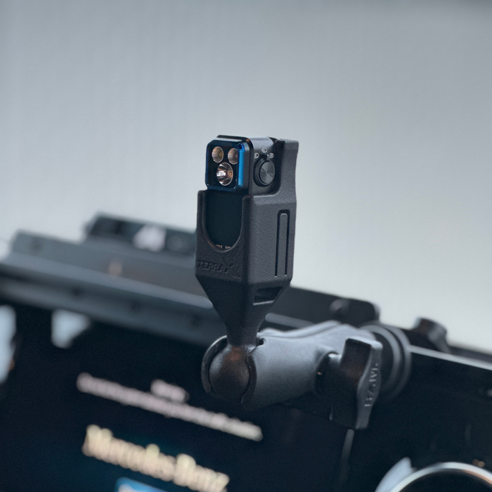 Terra X Olight Oclip Pro Van Light with Navilight Mount – Red & White Cockpit Light for Campers & RVs