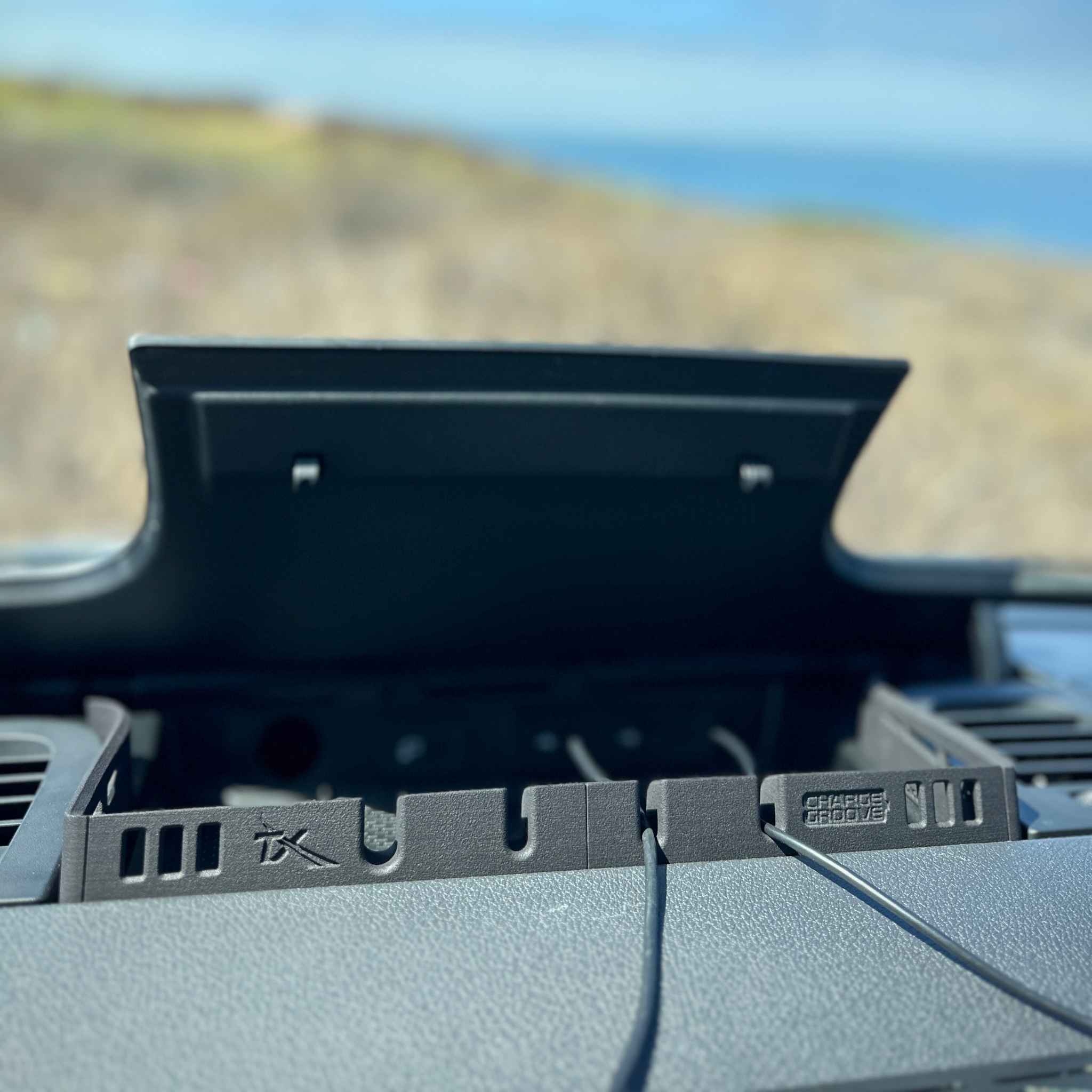 Terra X Mercedes Sprinter Dash Console Cable Organizer - CHARGE GROOVE