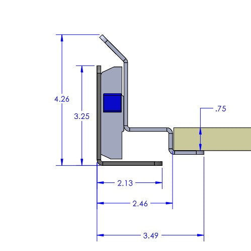 RB Components 48" DIY SLIDE TRAY KIT