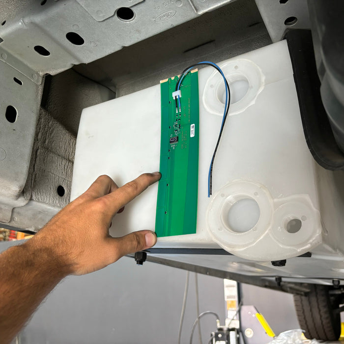 S&B Filters 22 Gallon Undercarriage Fresh/Grey Water Tank - Driver Side - 2015+ Ford Transit 148" & 148"EXT (10-3016)