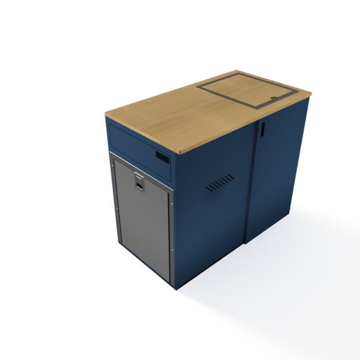 SergSupply Classic Passenger Side Van Kitchen