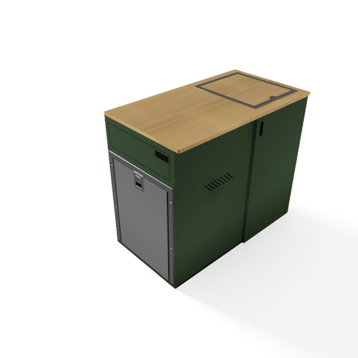 SergSupply Classic Passenger Side Van Kitchen