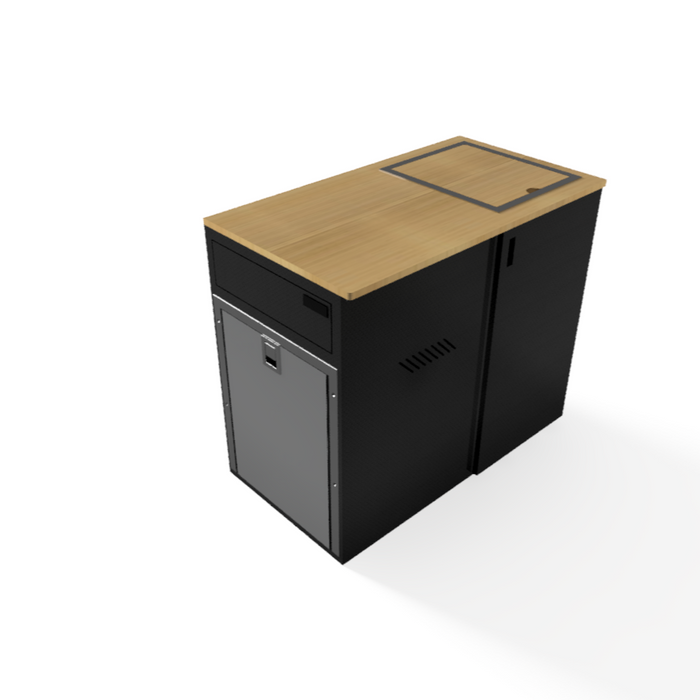 SergSupply Classic Passenger Side Van Kitchen