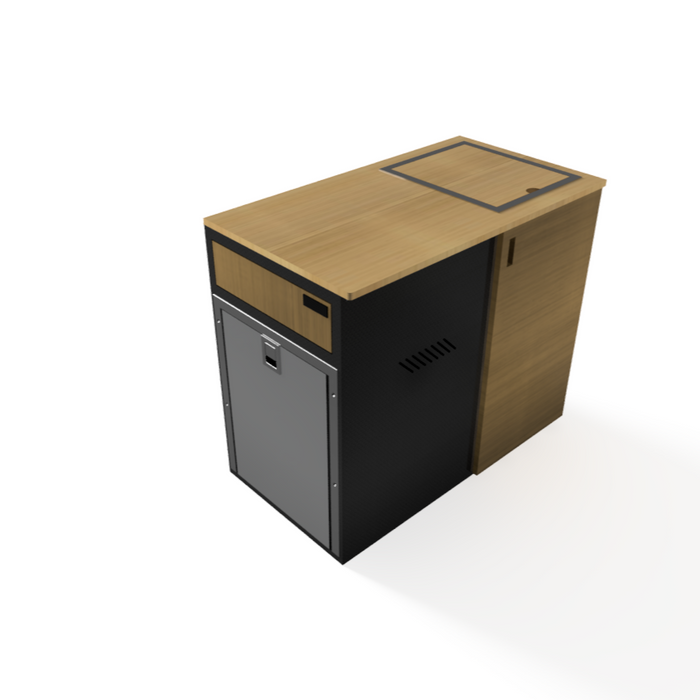 SergSupply Classic Passenger Side Van Kitchen