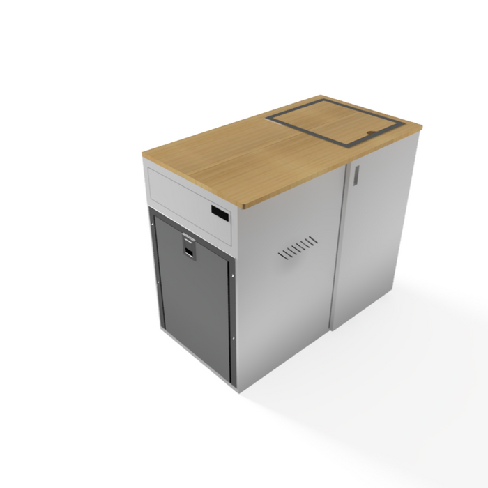 SergSupply Classic Passenger Side Van Kitchen