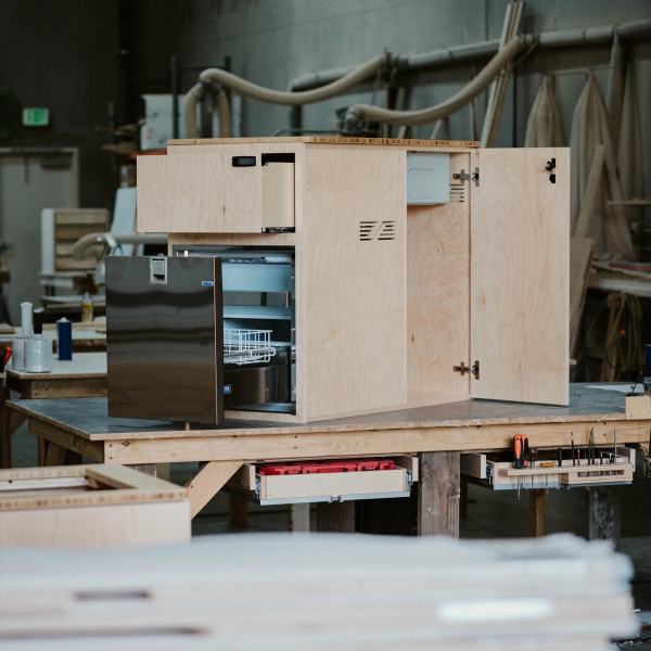 SergSupply Classic Passenger Side Van Kitchen