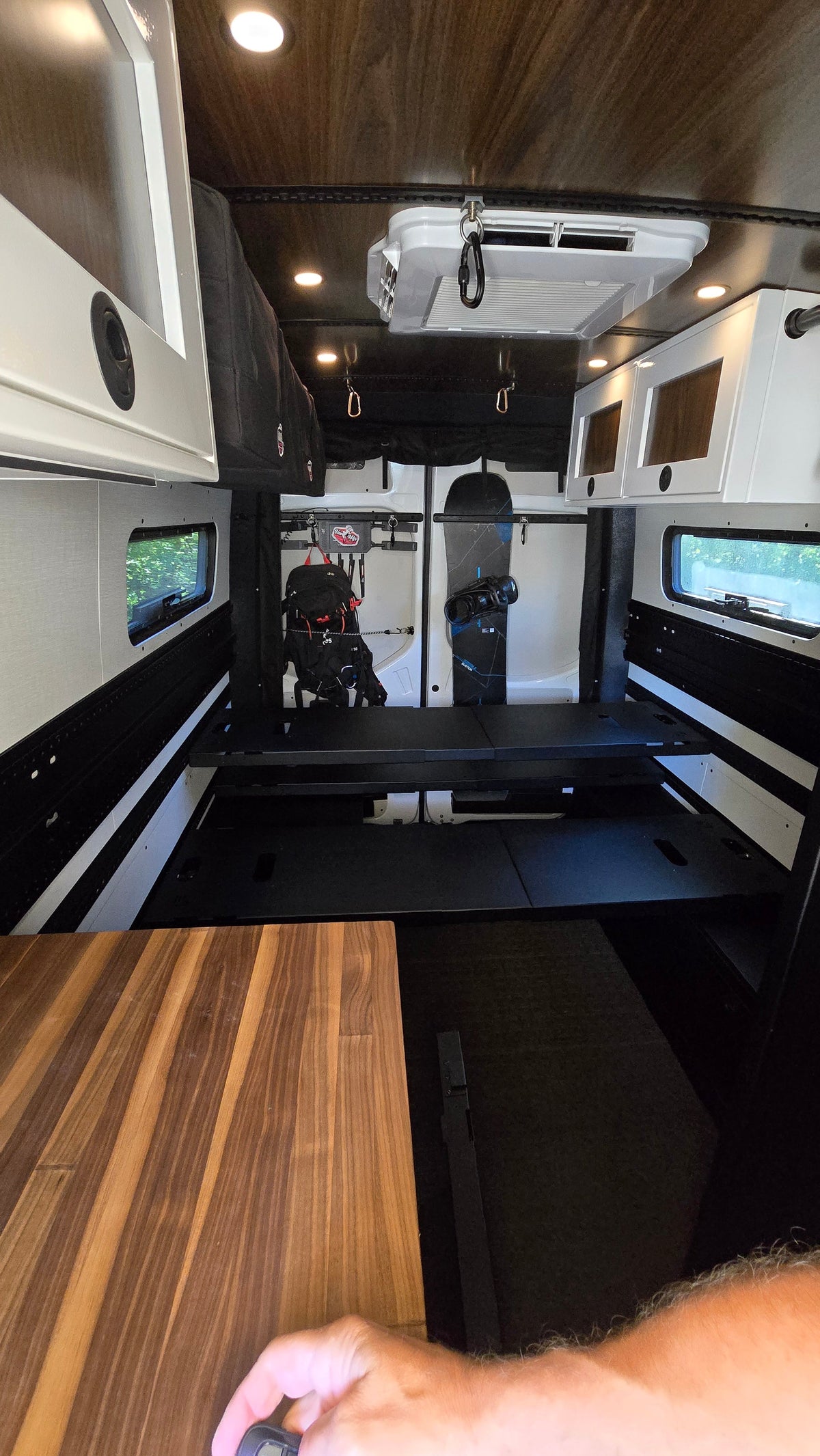 Van Wife Components 4 Panel Modular Bed System