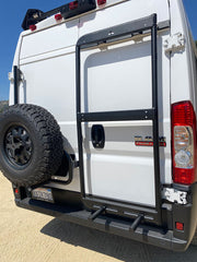 Aluminess 2014+ Ram Promaster Passenger Side Box and BackPACK Carrier