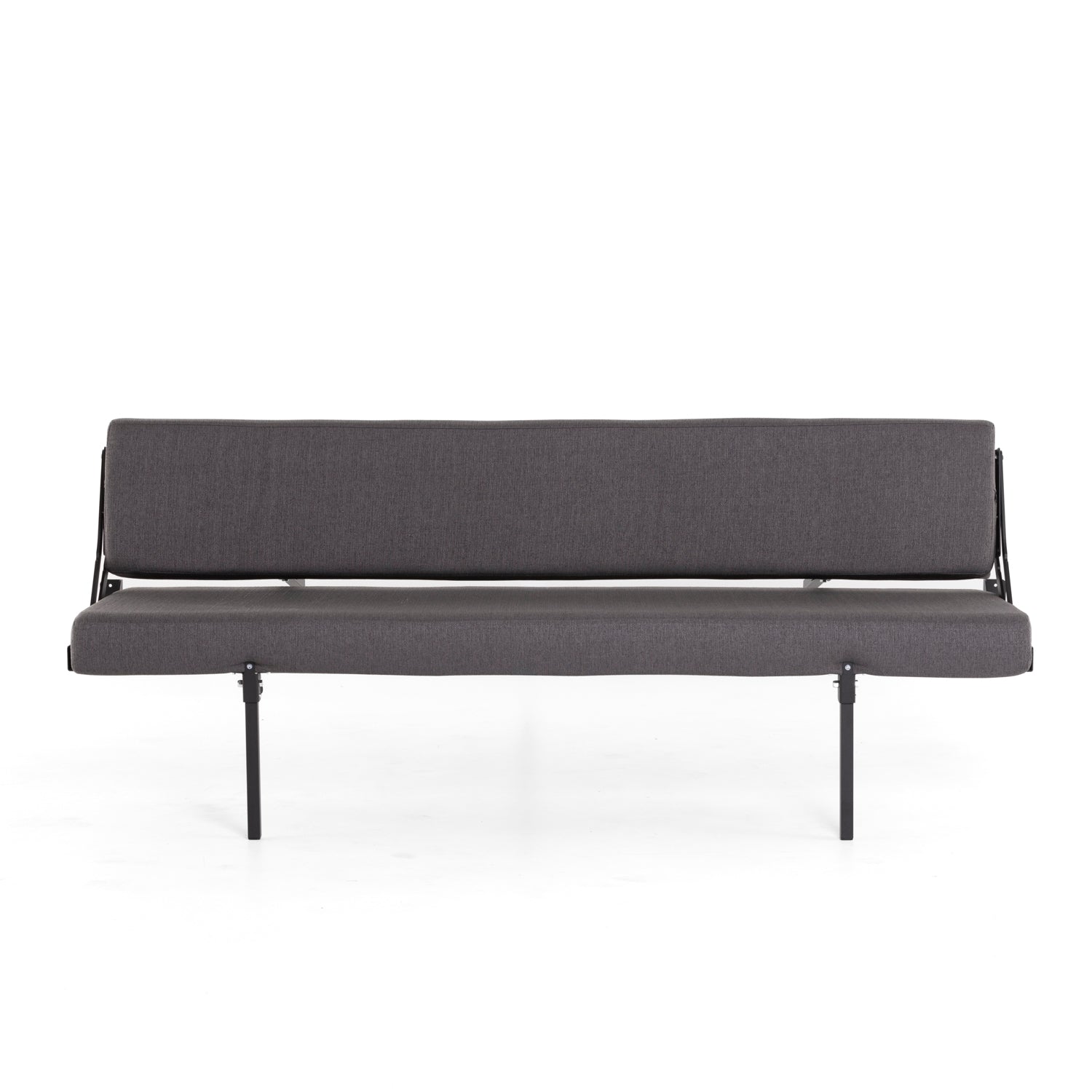 RB Components 76" Sofa Sleeper - Charcoal Cloth