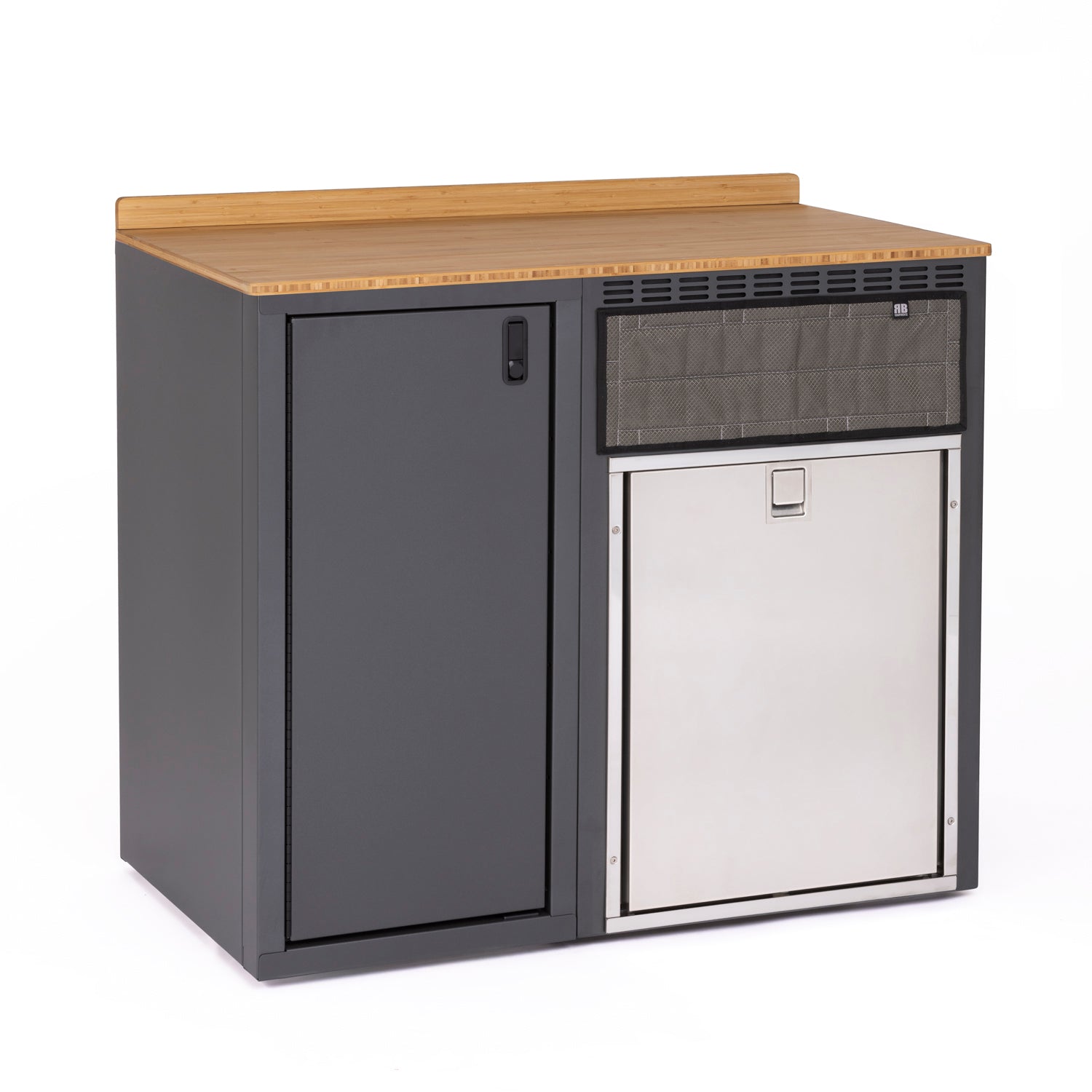 RB Components 42in Galley - Isotherm 85 Fridge Base Cabinet