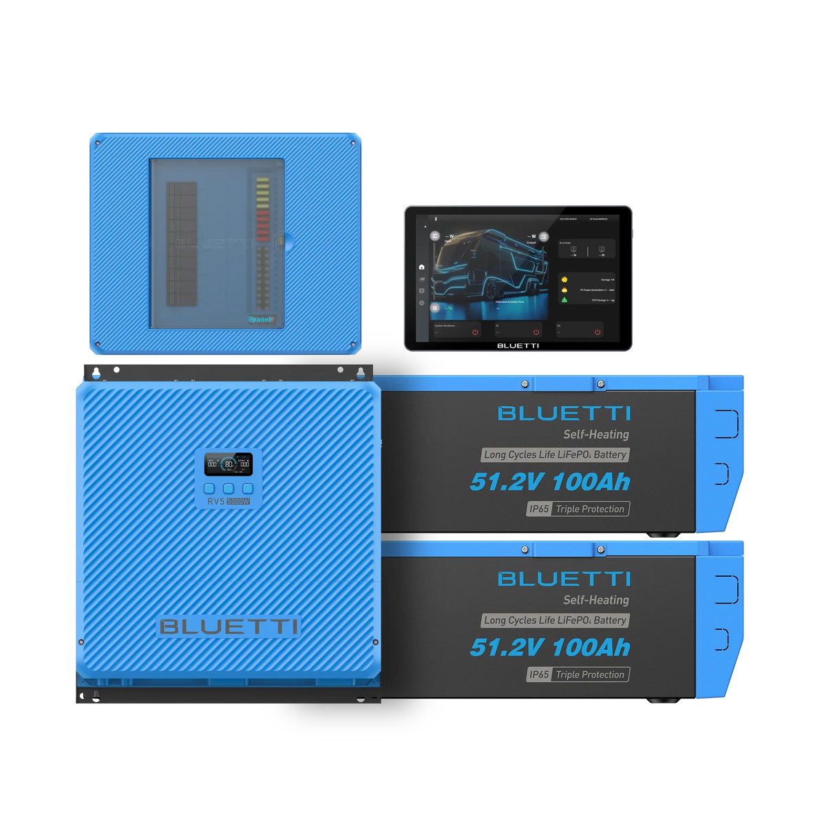 BLUETTI RV5 Power Kit - Van Land