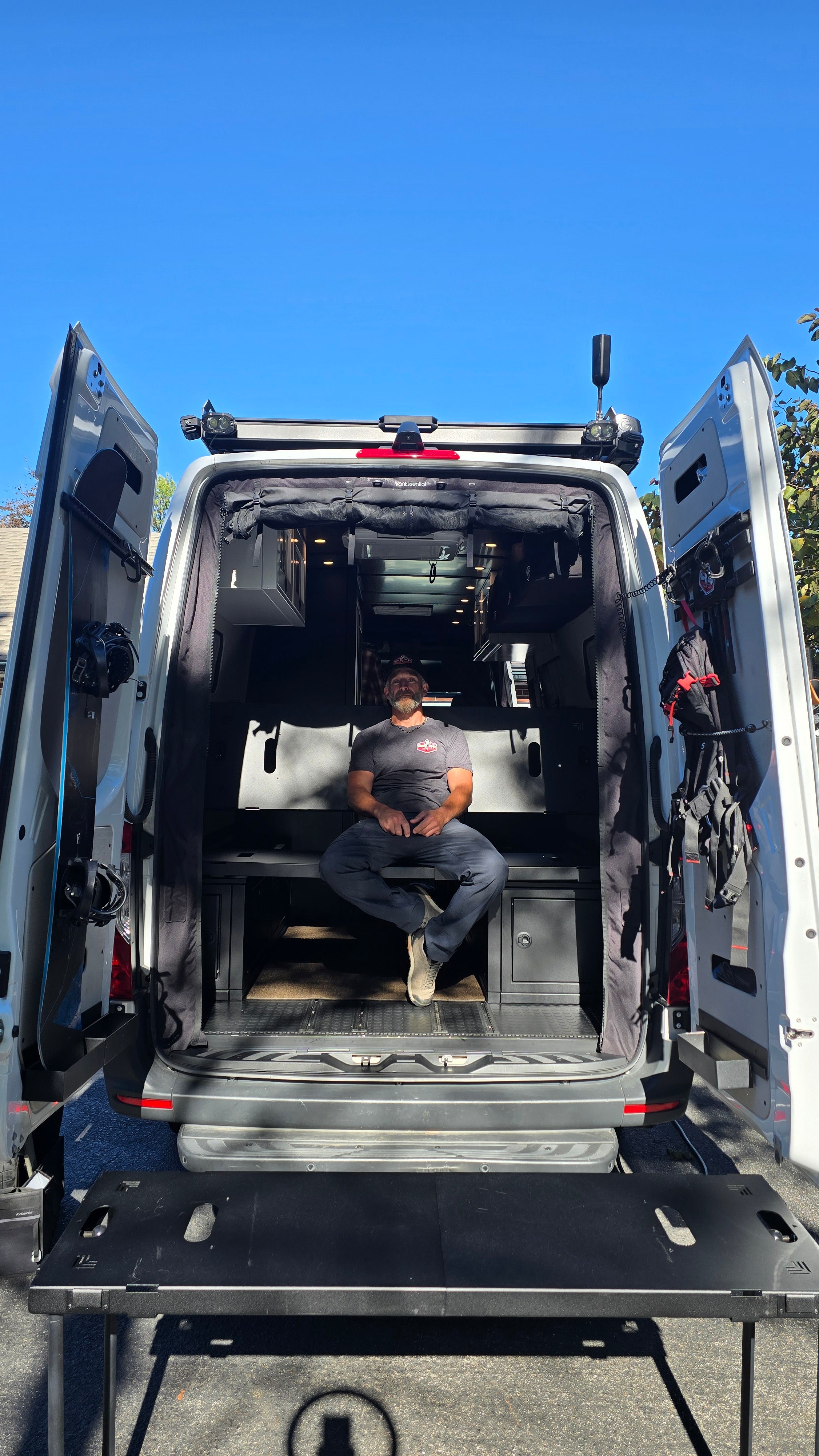 Van Wife Components 4 Panel Modular Bed System
