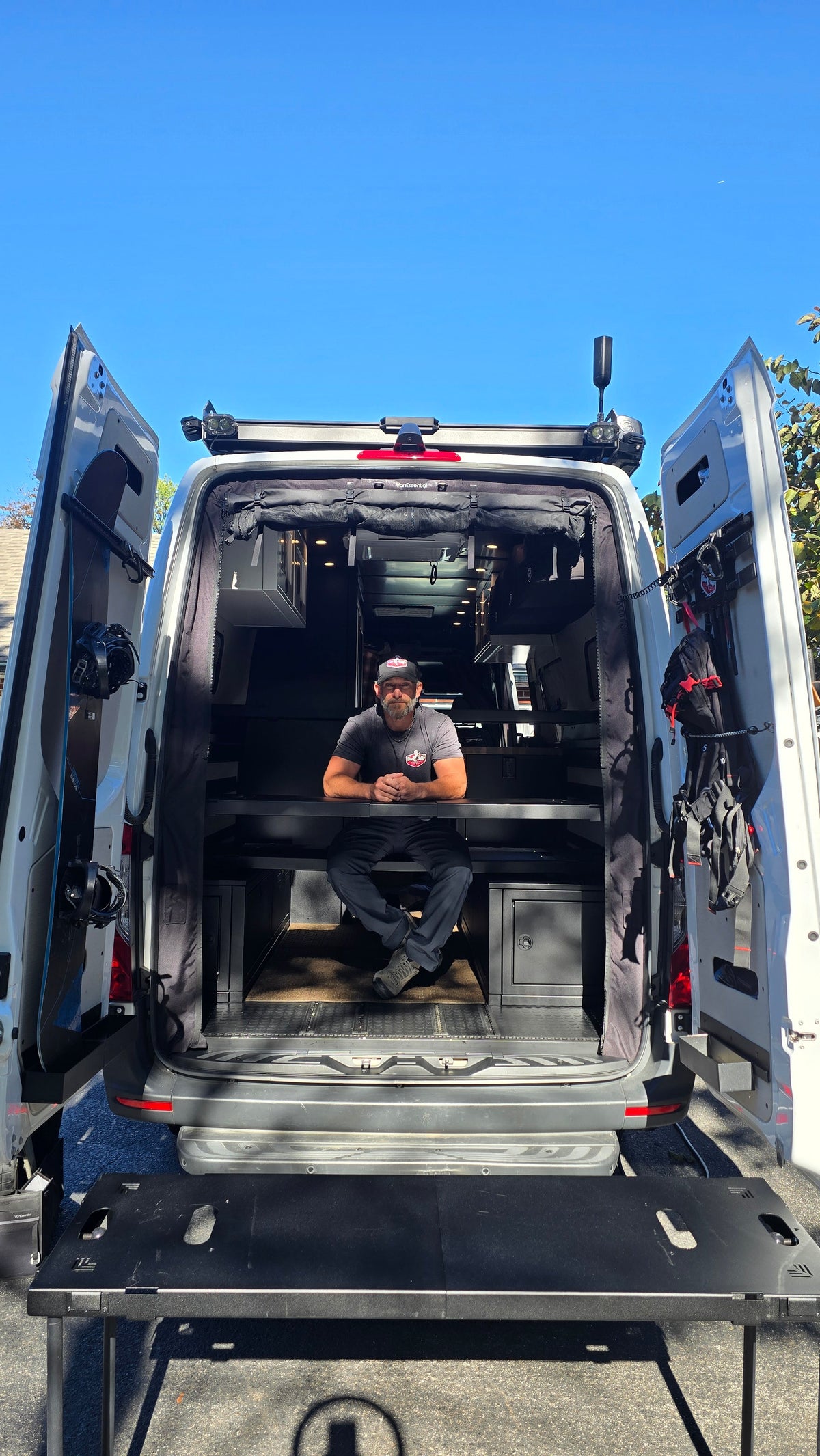 Van Wife Components 4 Panel Modular Bed System