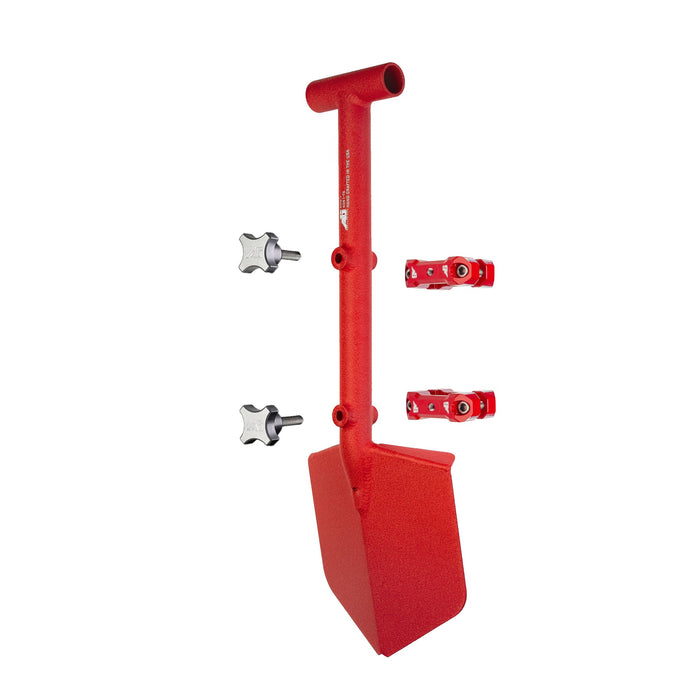 Shovel / Mount Combo - Red Mini Shovel / Red UMD with Knobs