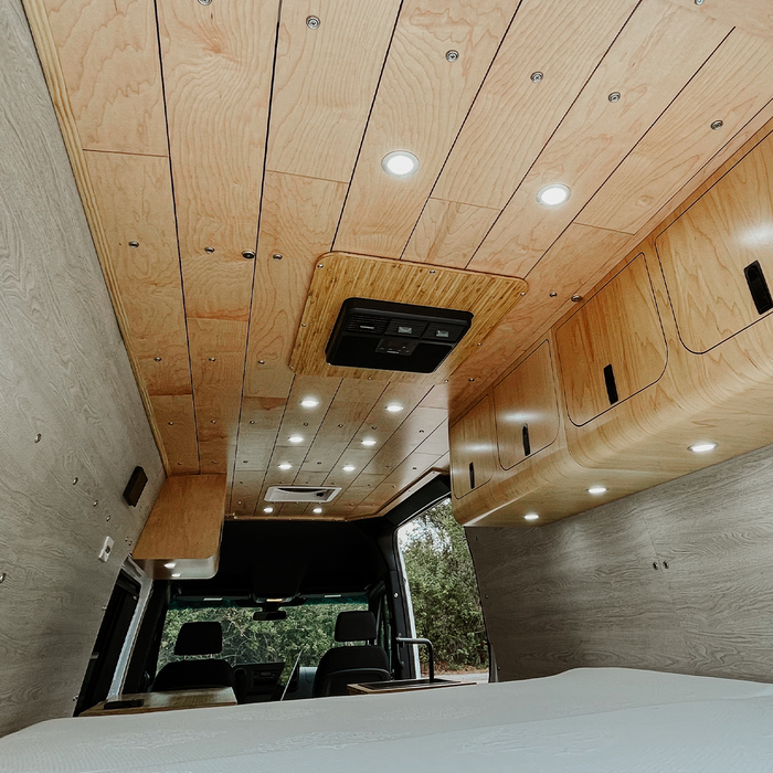 SergSupply Overhead Van Cabinet - Rounded