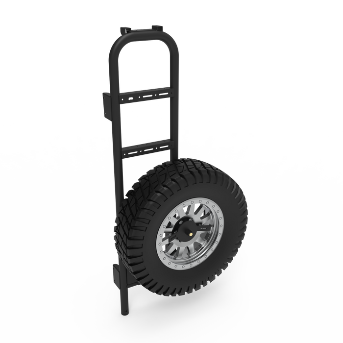 Rover Vans Tire Carrier & Ladder Combo for Ram ProMaster - Drill Through Version