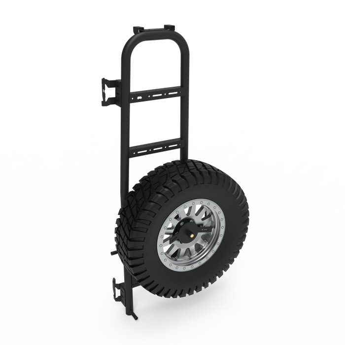 Rover Vans Tire Carrier & Ladder Combo for Ford Transit