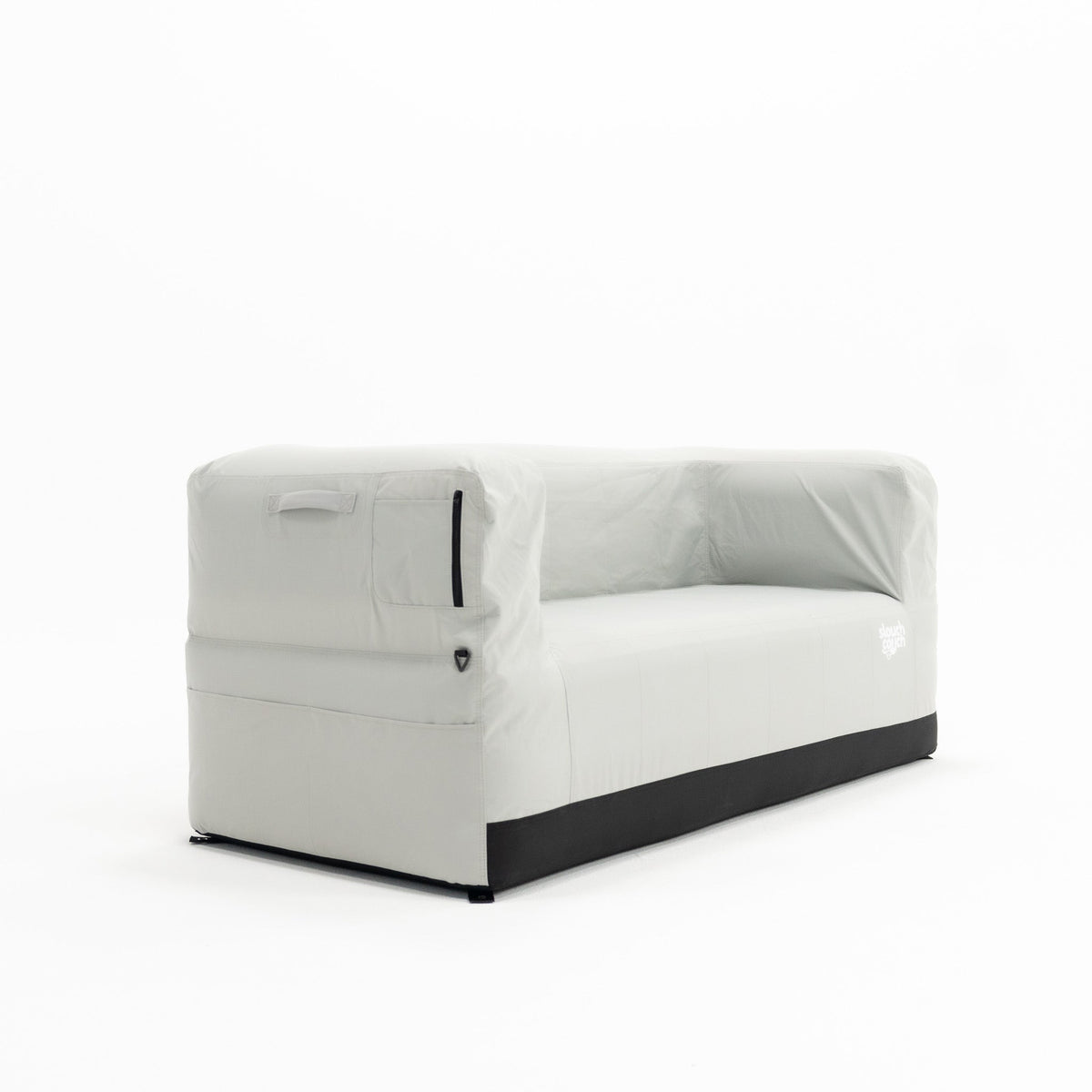 Slouch Couch Inflatable Loveseat - Harbor Gray