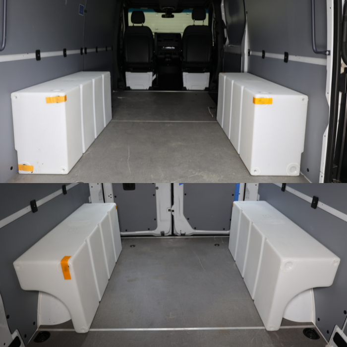 Northwest Conversions 33 Gallon Wheel Well Water Tank (Left)