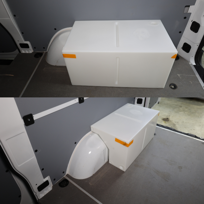 Northwest Conversions 22 Gallon Wheel Well Water Tank (Right)