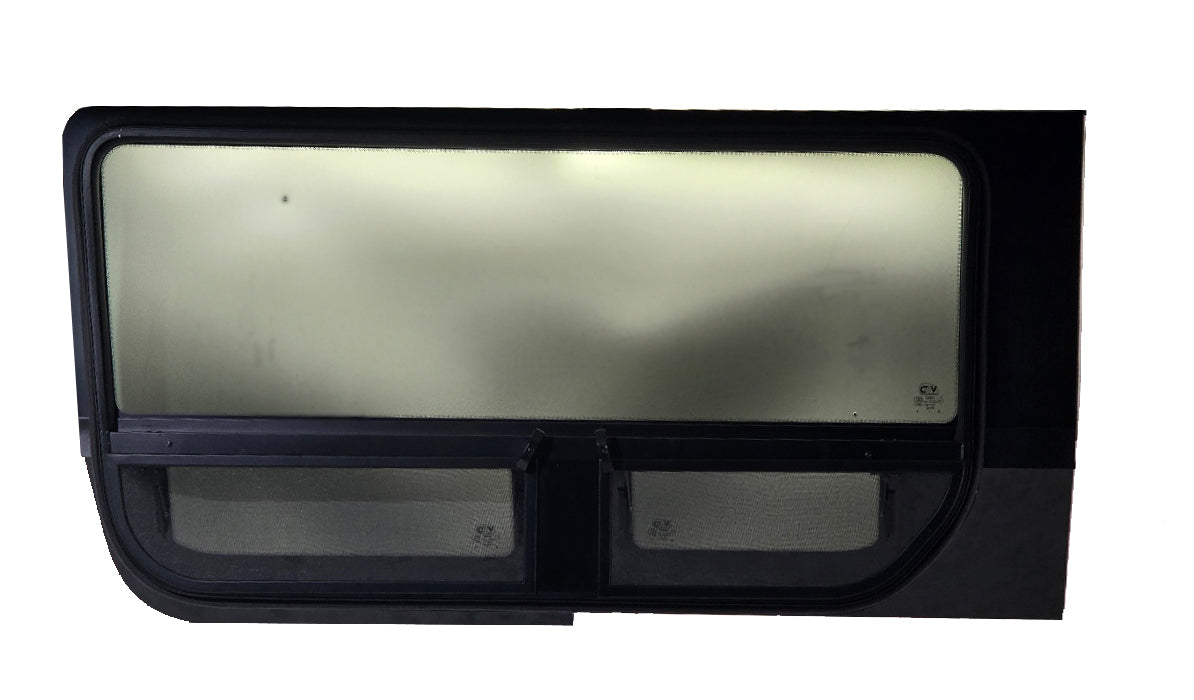 VWD 2007+ Mercedes Sprinter Passenger Side Sliding Door Dual Vent Window (SR101-DV)