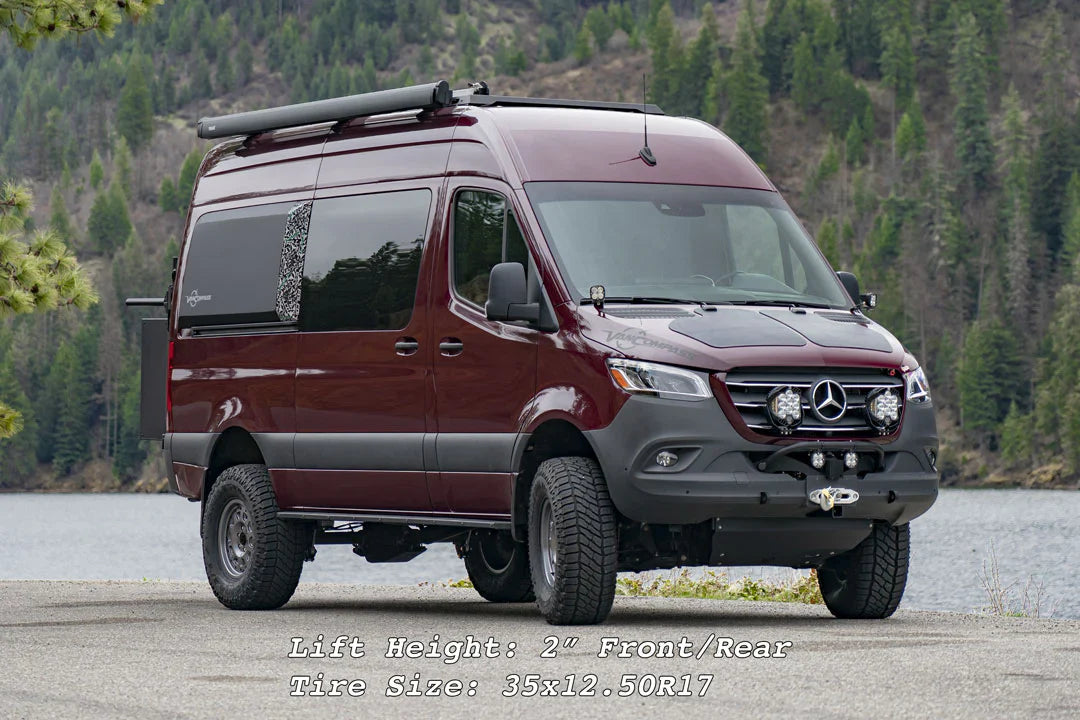 Van Compass 2023+ Mercedes Sprinter AWD 2500 - Stage 6.3 System 2" Lift