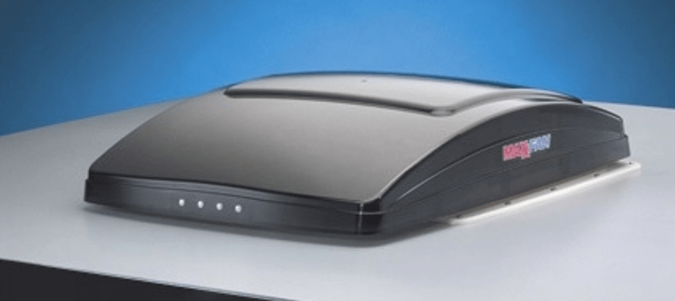 MaxxAir MaxxFan Deluxe RV Roof Vent Model 6401K - Smoke Lid