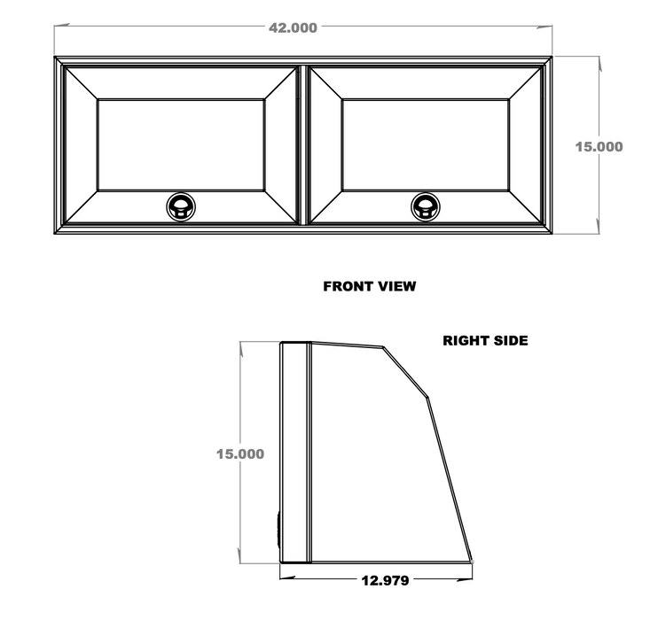 42" Upper Cabinet