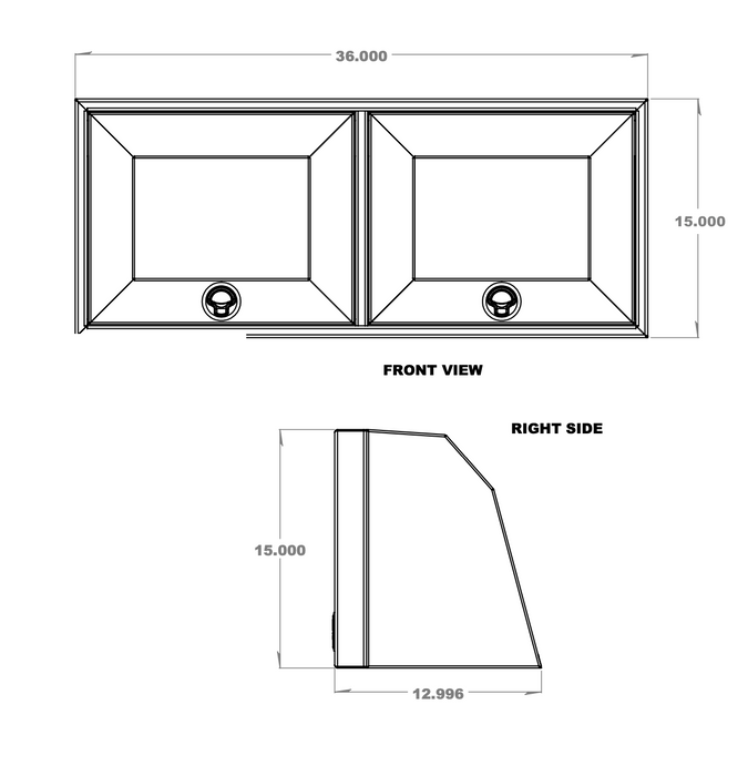 36" Upper Cabinet