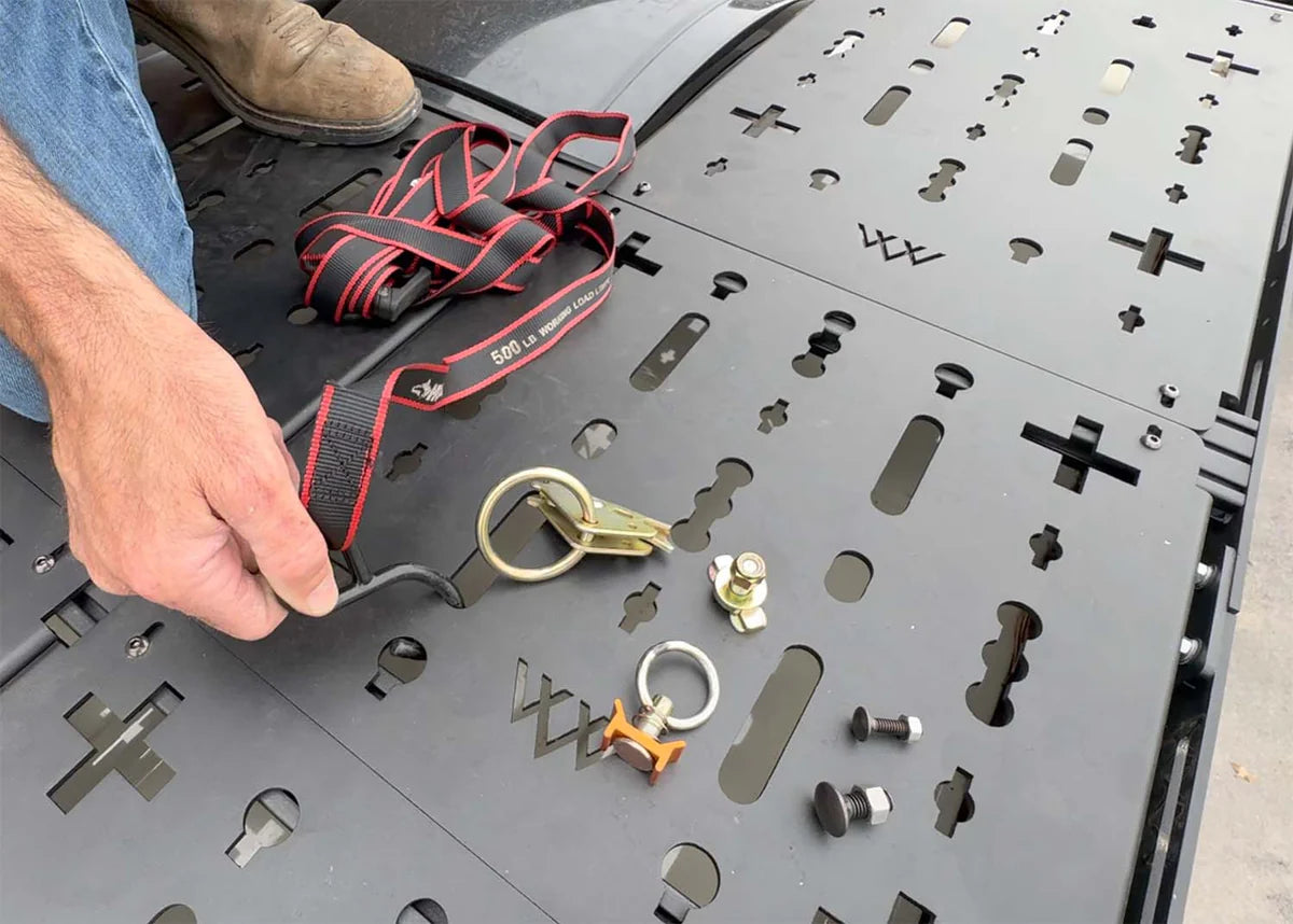 ROAMBUILT Flatpack Roof Rack Deck Accessory Panels