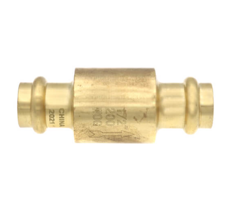 1/2" In-Line Check Valve