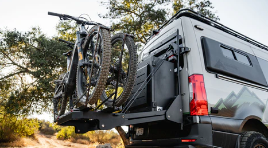 Aluminess Mercedes Sprinter PowerLift Bike Rack